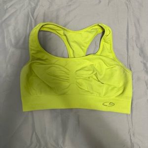 Lime Green sports bra